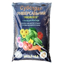 Грунтосуміш, універсальна, Proroste, 20л